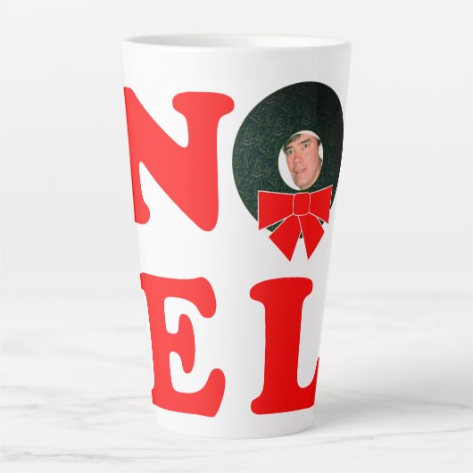 Tasse Latte NOEL Christmas Personalized (Devant)