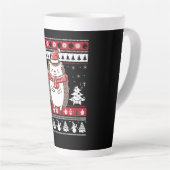 Tasse Latte Noël de Hérisson (Angle droit)