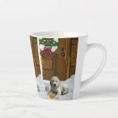 Tasse Latte Noël Goldendoodle (Droite)