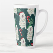 Tasse Latte Noël Grandes Pyrénées (Droite)