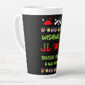 Tasse Latte Noël grincheux (Angle gauche)