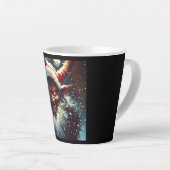 Tasse Latte Noël Krampus 1 (Angle droit)