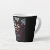Tasse Latte Noël Krampus 2 (Angle droit)