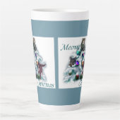 Tasse Latte Noël Meowy (Devant)