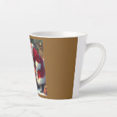 Tasse Latte Noël Père Noël 3 (Droite)