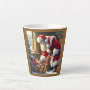 Tasse Latte Noël Père Noël 3