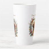 Tasse Latte Noël Vizsla (Devant)
