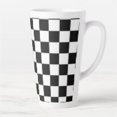 Tasse Latte Noir et blanc (Droite)