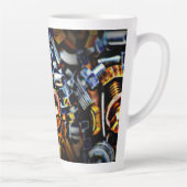 Tasse Latte Noix et boulons Pop Art (Droite)