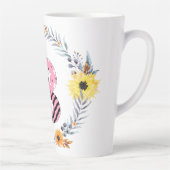 Tasse Latte Nom Alphabet "B" (Droite)