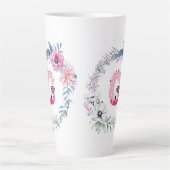 Tasse Latte Nom Alphabet « G »  (Devant)