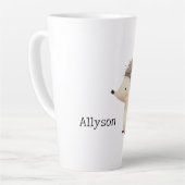 Tasse Latte Nom du hérg (Angle gauche)