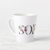 Tasse Latte Nom Sofia. (Angle gauche)