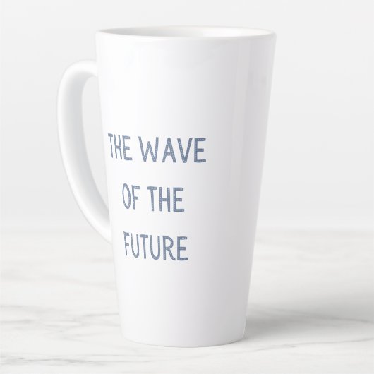 Tasse Latte Notarification en ligne à distance | 17 oz | Latte (Angle gauche)