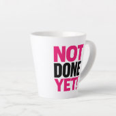 Tasse Latte Note Terminée (Angle droit)