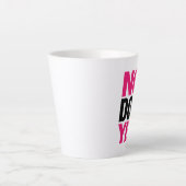 Tasse Latte Note Terminée (Devant)