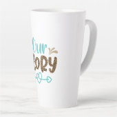 Tasse Latte | Notre histoire (Angle droit)