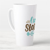 Tasse Latte | Notre histoire (Angle gauche)