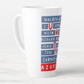 Tasse Latte Notre UNITÉ D'AZUREST dans notre UNITÉ Communautai (Angle gauche)