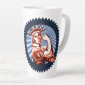 Tasse Latte Nous Pouvons Le Faire Ensemble ! (Angle droit)