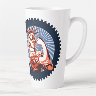 Tasse Latte Nous Pouvons Le Faire Ensemble !