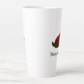 Tasse Latte Nous Scottie Chien Droite Merry Ruff ! Ruff ! (Devant)
