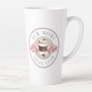 Tasse Latte Nouveau Humour maman, le café est notre seul espoi