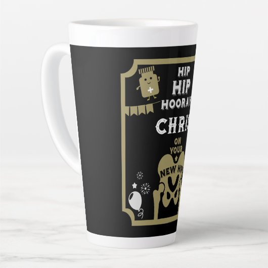 Tasse Latte Nouveau remplacement de la hanche (Angle gauche)