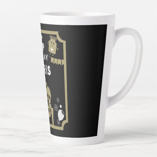 Tasse Latte Nouveau remplacement de la hanche (Droite)