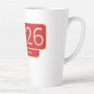 Tasse Latte Nouvel An Chinois Cheval Cadeau Parfait