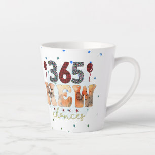Tasse Latte Nouvel An Nouvel An 365 Jours