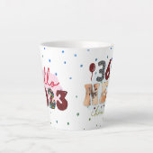 Tasse Latte Nouvel An Nouvel An 365 Jours (Devant)