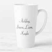 Tasse Latte Nouvelle maman Koala Oear Floral (Droite)