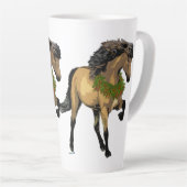 Tasse Latte Nouvelle Noël (Angle droit)