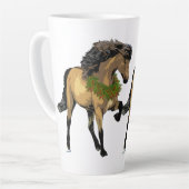 Tasse Latte Nouvelle Noël (Angle gauche)