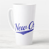 Tasse Latte Nouvelle-Orléans (Angle gauche)