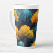 Tasse Latte Novembre automne (Angle gauche)