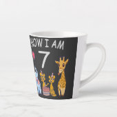 Tasse Latte Now I, 7 ans d'or 7th Birthday (Droite)