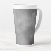 Tasse Latte nuage de tempête (Angle droit)