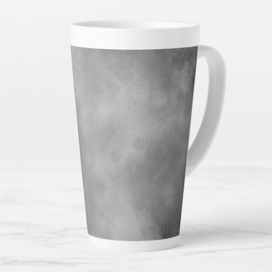 Tasse Latte nuage de tempête (Angle droit)