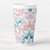 Tasse Latte Nuages de Barbe à Papa (Devant)