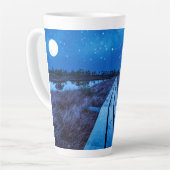 Tasse Latte Nuit des marais (Angle gauche)
