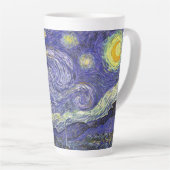 Tasse Latte Nuit étoilée par Vincent van Gogh (Angle droit)
