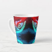 Tasse Latte nuit oculaire (Angle gauche)