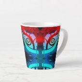 Tasse Latte nuit oculaire (Angle droit)