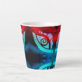 Tasse Latte nuit oculaire (Devant)