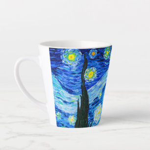 Tasse Latte Nuit Van Gogh Starry