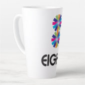 Tasse Latte Numéro huit (Angle gauche)