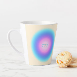 Tasse Latte Numéros d'ange 777 - Bonne fortune