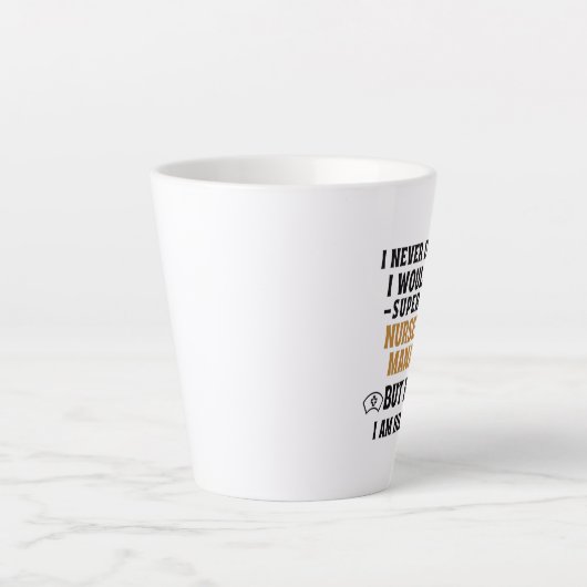 TASSE LATTE NURSE COQUE MANAGER (Devant)